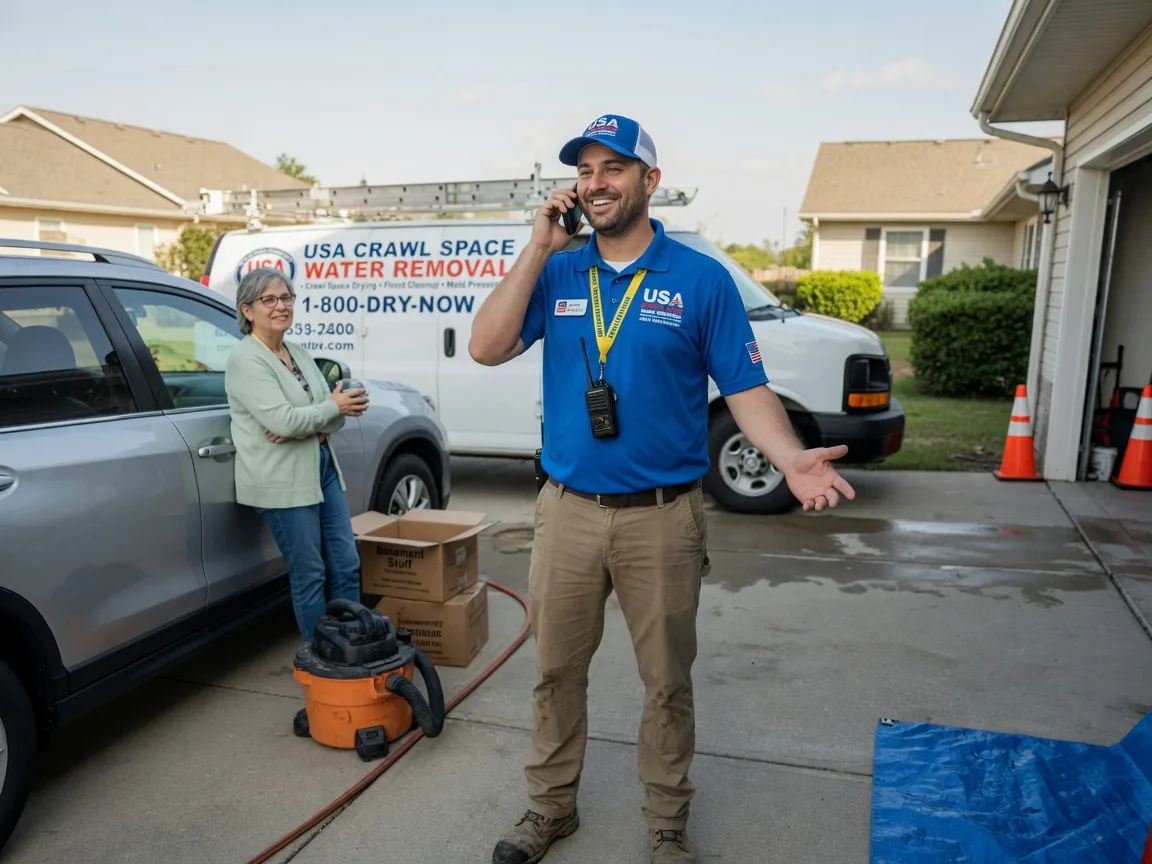 Crawl Space Water Removal Cumming, GA FAQs